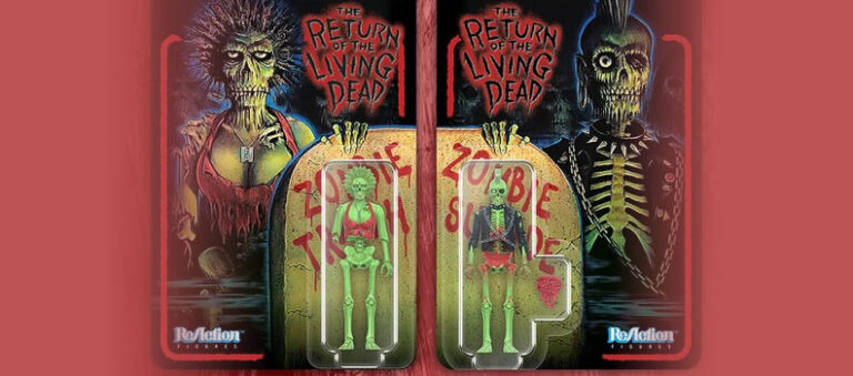 Super 7 dévoile les figurines « Le retour des morts-vivants »
