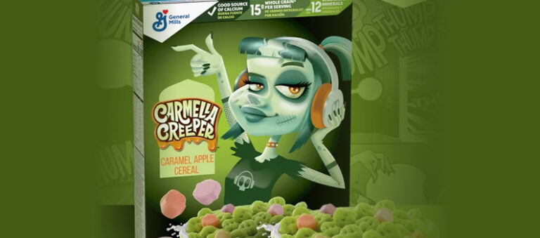 Nouvelle céréale Monster – Carmella Creeper – prête à être lancée