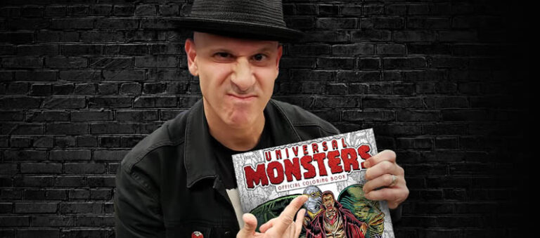 Interview de Horror News Network : « Livre de coloriage des monstres universels » avec Alan Robert