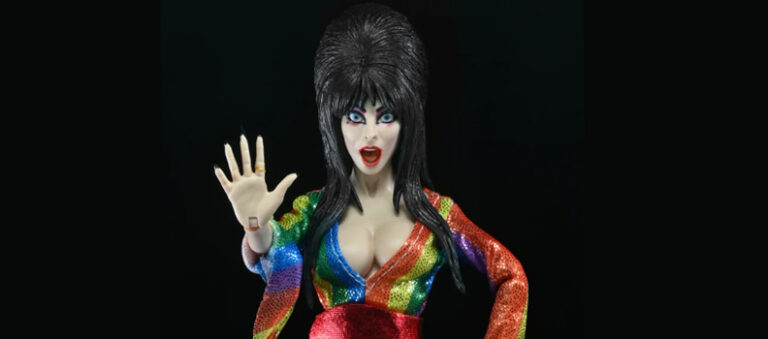 Célébrez le mois de la fierté avec la figurine Elvira Over the Rainbow