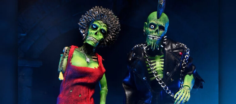 NECA dévoile les figurines du film « Le retour des morts-vivants »