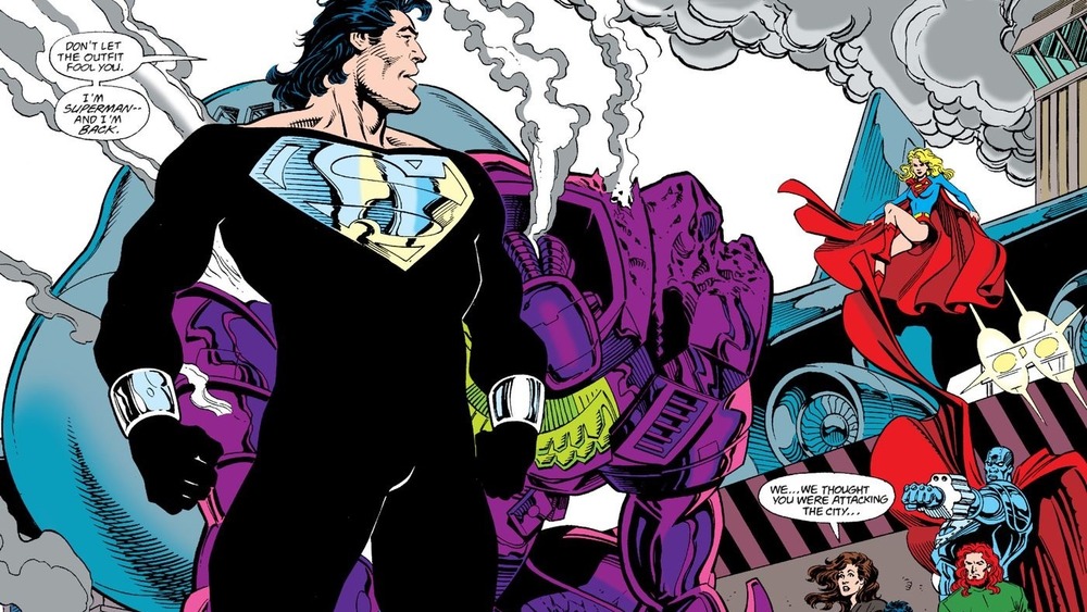 Costume noir Superman