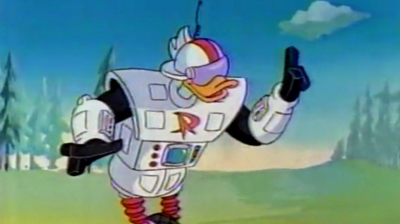 Gizmoduck se prépare à l'action!