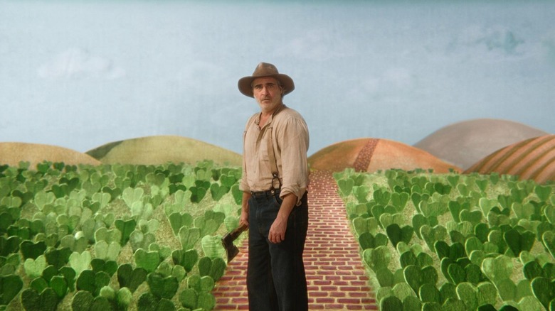 Beau dans une vision de sa vie en 