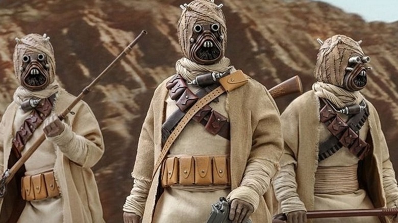 Tusken Raiders sur la planète tatooine