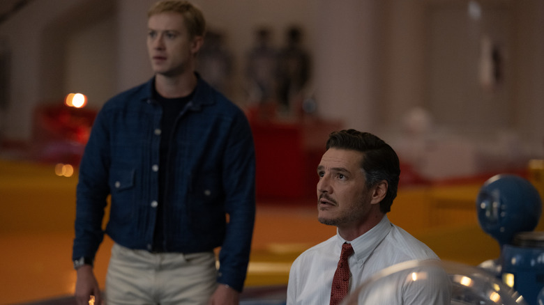 Johnny Storm et Reed Richards ont l'air choqués