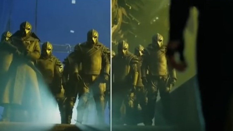 Plans avant et après 