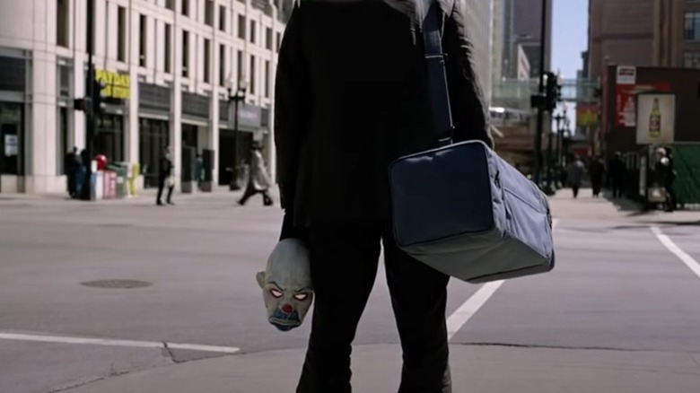 Le sac de masque de tenue joker