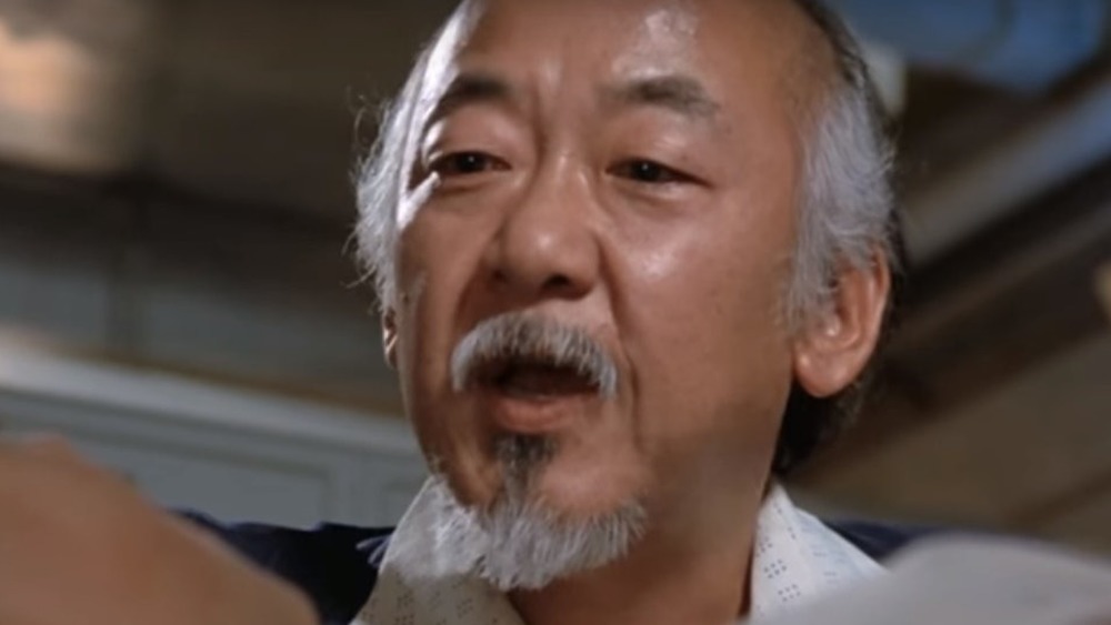 M. Miyagi encourageant