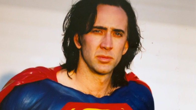 Nic Cage déguisé en Superman