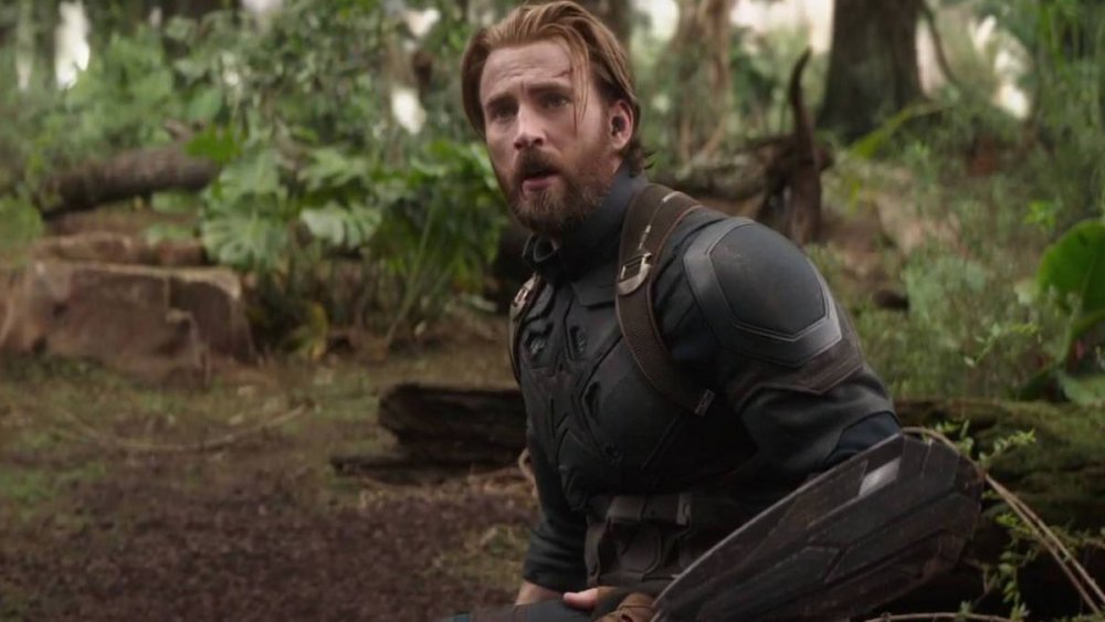Captain America à la fin des Avengers: Infinity War