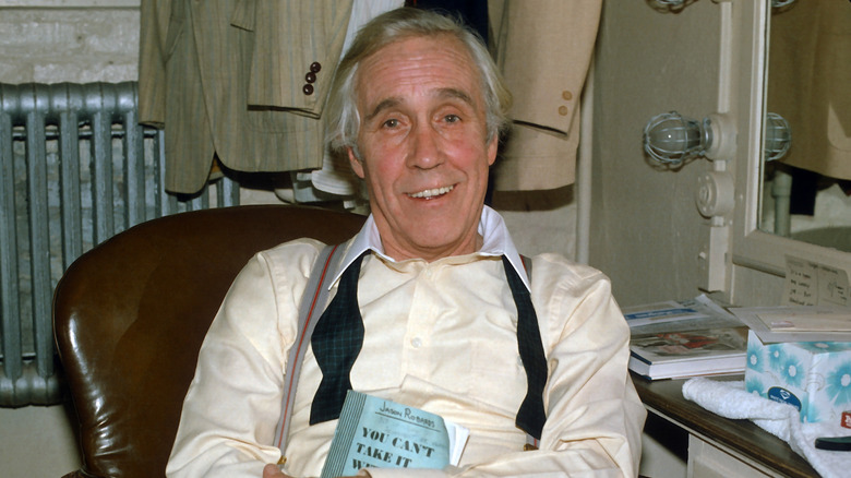 Jason Robards dans les coulisses en 1983
