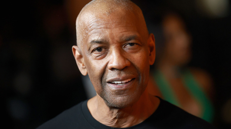 Denzel Washington à une projection de son film