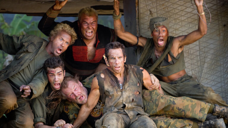 Times the Tropic Thunder Cast a cassé d'autres acteurs sur le plateau