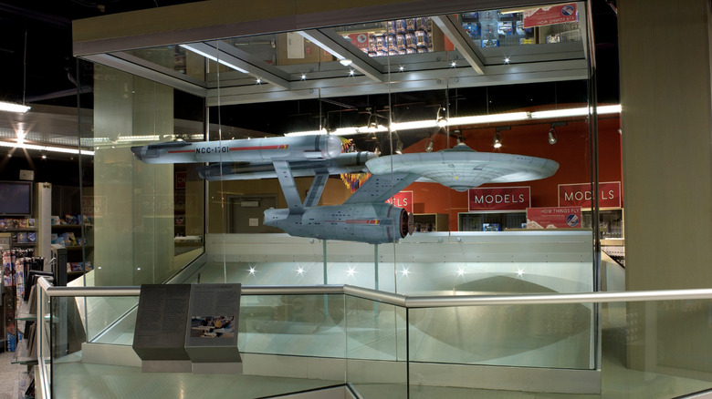 Le modèle d'entreprise exposé au Smithsonian Air and Space Museum