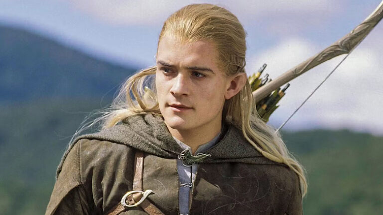 La coupe de cheveux du Seigneur des Anneaux d'Orlando Bloom était parfaite pour une activité ponctuelle