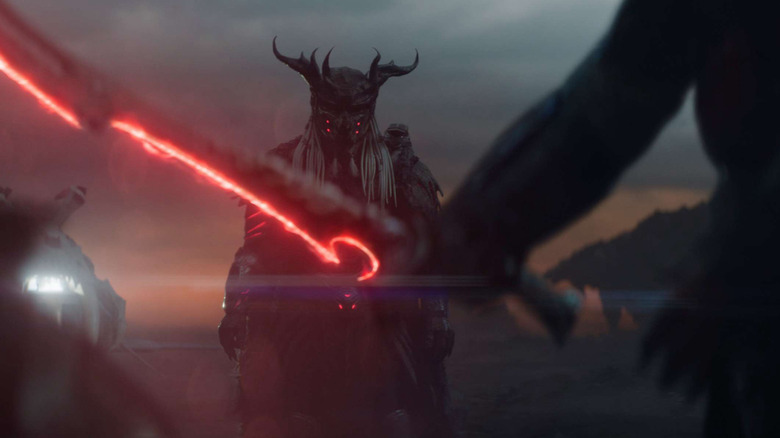 Kwei se prépare à combattre son père dans Predator : Badlands (2025)