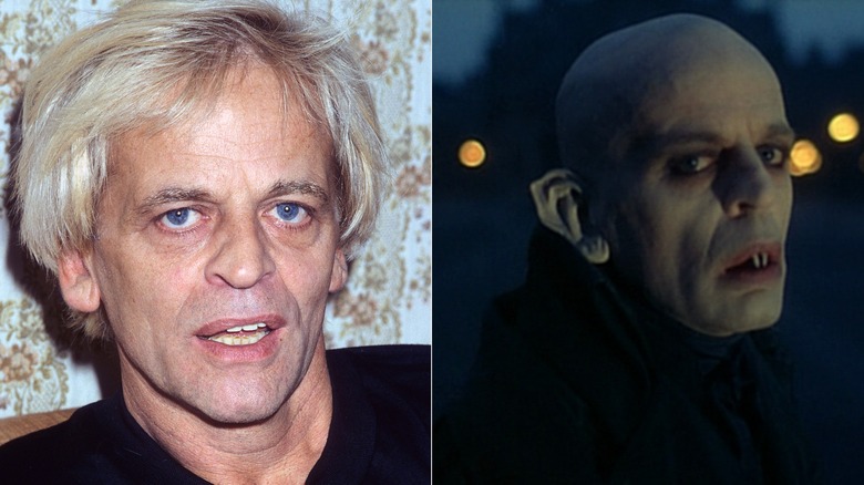 Collage de Klaus Kinski et Nosferatu