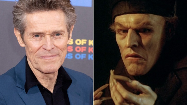 Collage de Willem Dafoe et Nosferatu