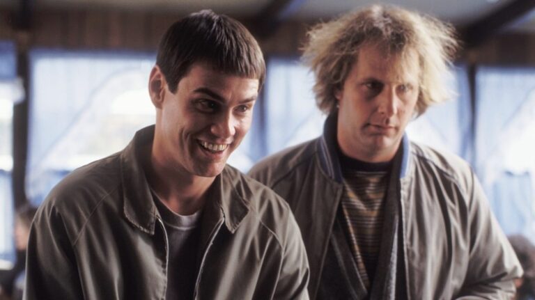 La scène hilarante totalement improvisée dans Dumb and Dumber