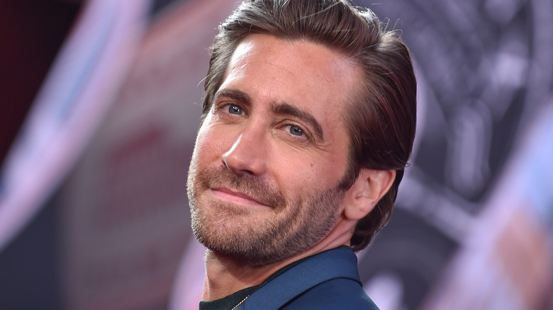 Gyllenhaal en veste bleue