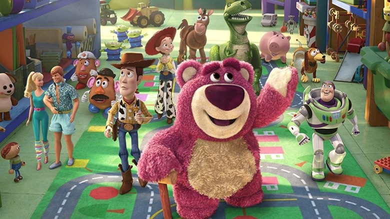 Lotso et les jouets à Sunnyside
