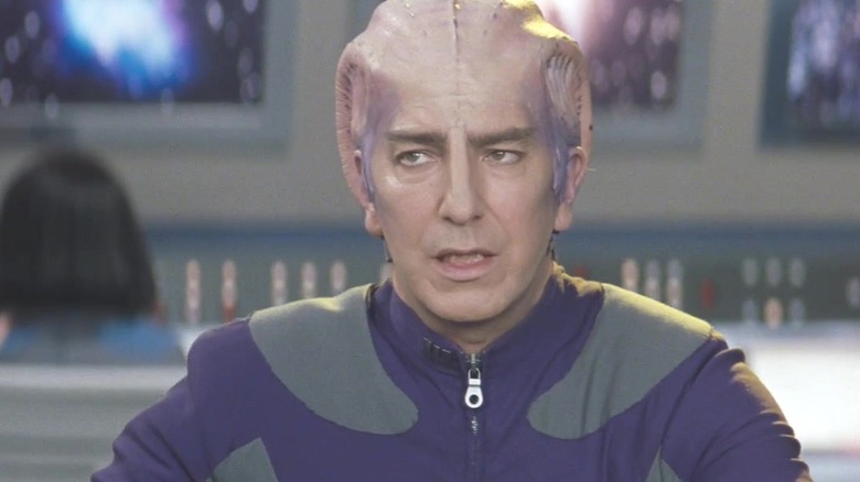 Dane commande son vaisseau dans Galaxy Quest (1999)