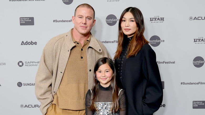 Channing Tatum, Mason Reeves et Gemma Chan au 