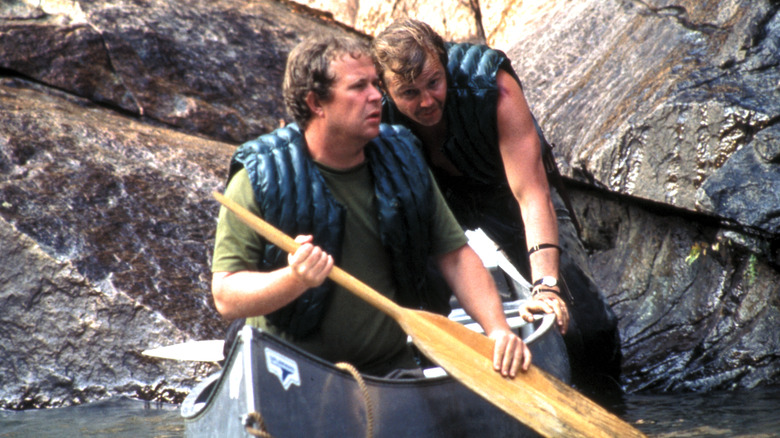 Ned Beatty et Jon Voight en canoë