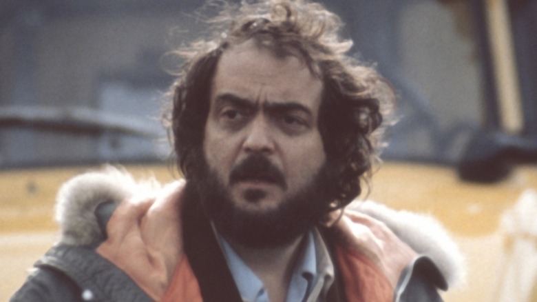 Stanley Kubrick sur le tournage de Barry Lyndon (1975)