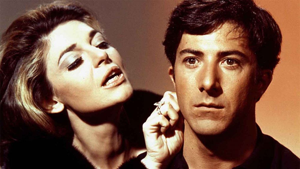 Anne Bancroft et Dustin Hoffman dans The Graduate