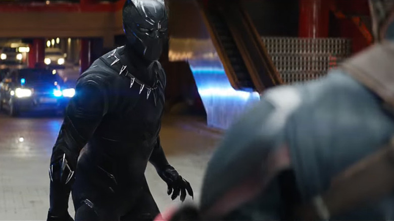 Chadwick Boseman dans Captain America : Civil War