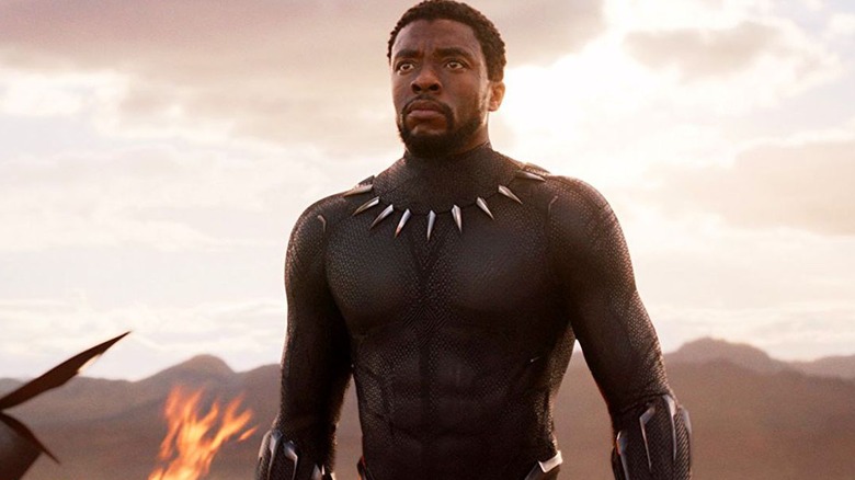 Chadwick Boseman dans Black Panther