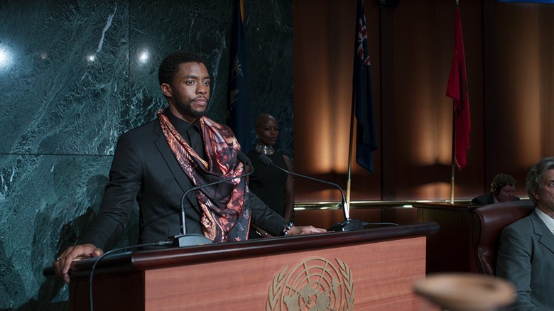 Chadwick Boseman dans Black Panther