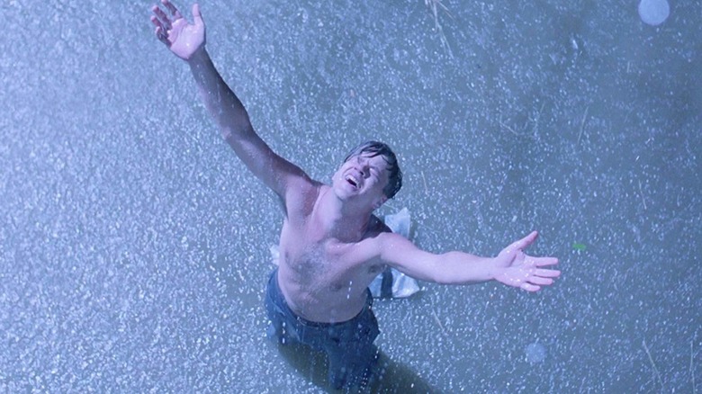 Tim Robbins Andy Dufresne pluie