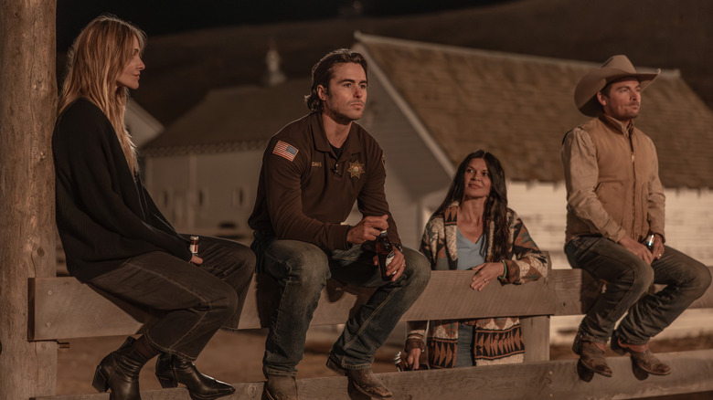 Stacy passe du temps avec Kestrel, Van et Cade 