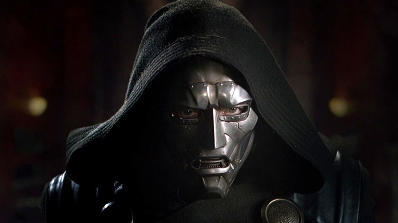 Victor Von Doom parlant dans Fantastic Four