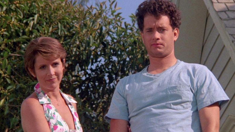 Carrie Fisher et Tom Hanks dans The Burbs