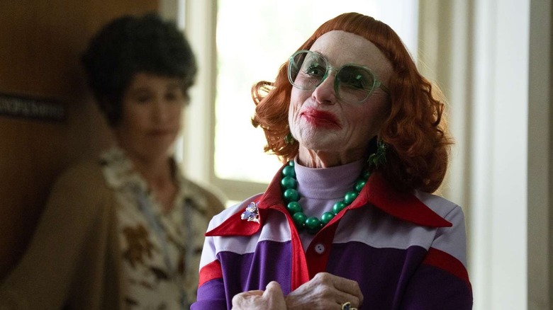 Gladys souriant dans les armes