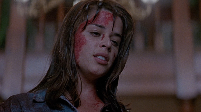 Neve Campbell dans le rôle de Sidney Prescott dans Scream