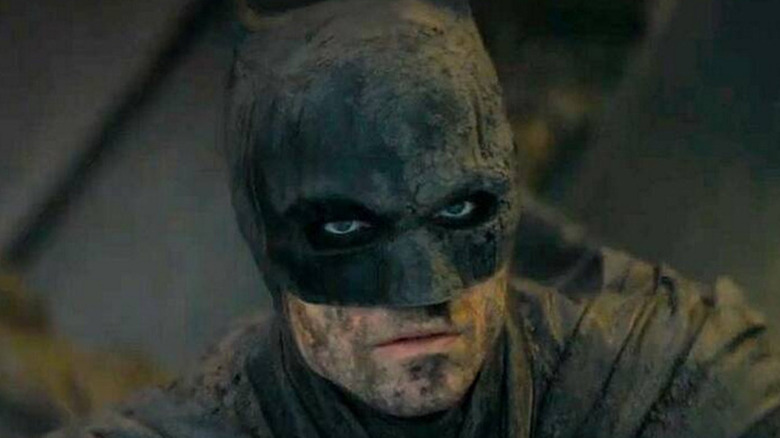 Batman boueux et en colère 