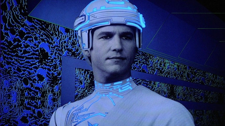 Kevin Flynn à l'intérieur du Grid dans Tron