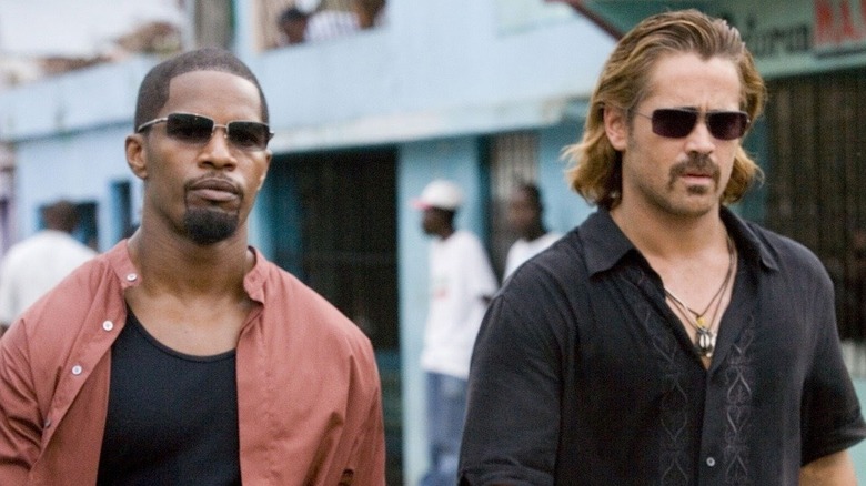 Tubbs et Crockett dans la rue à Miami Vice (2006)
