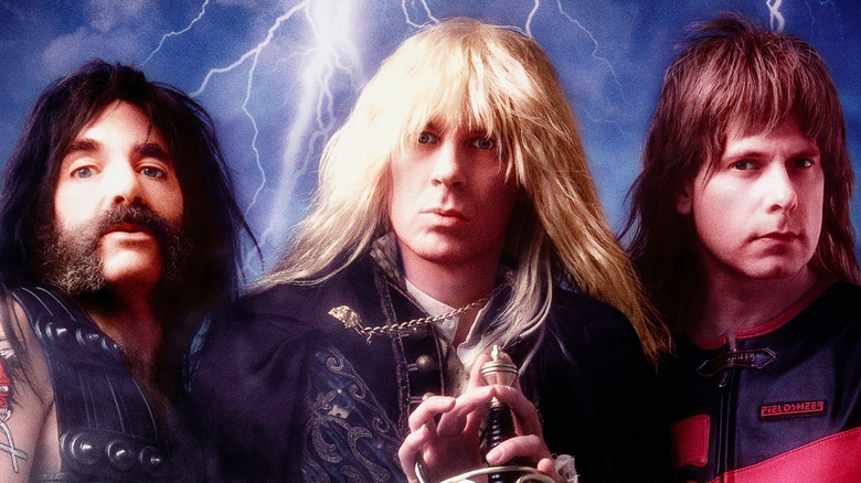 Harry Shearer, Micheal McKean et Christopher Guest dans l'illustration promotionnelle This is Spinal Tap