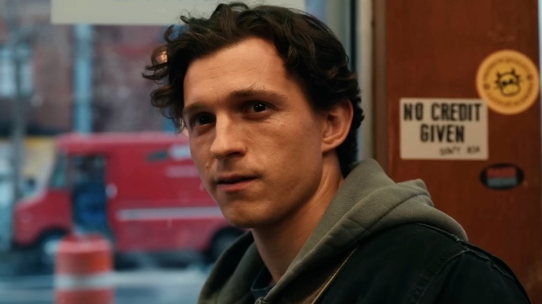 Spider-Man voyant Ned dans un café dans Spider-Man : Brand New Day (2026)