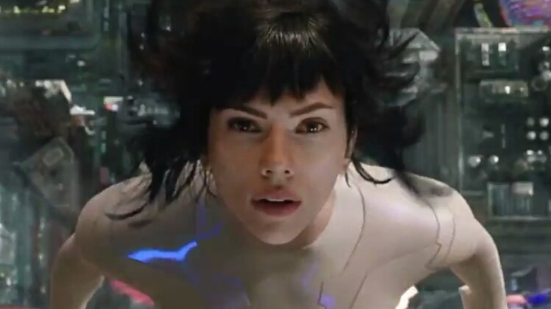 Scarlett Johansson dans Ghost in the Shell