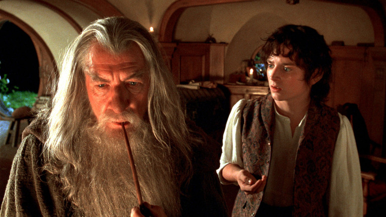 Gandalf et Frodon dans Bad End dans La Communauté de l'Anneau