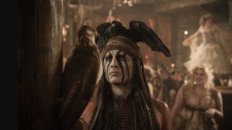 Johnny Depp dans le rôle de Tonto