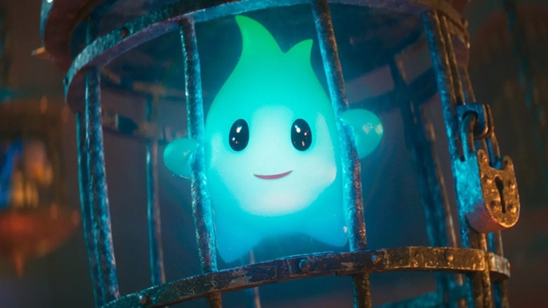 Lumalee piégée dans une cage dans The Super Mario Bros. Movie (2023)
