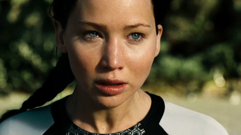Katniss entre dans l'arène dans The Hunger Games : Catching Fire